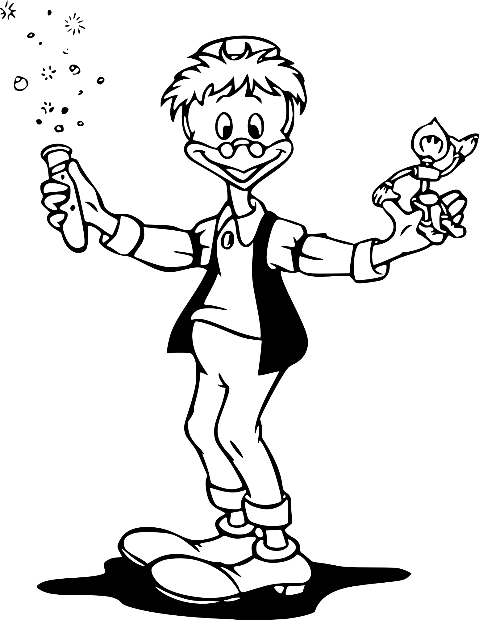 Coloriage Géo Trouvetou